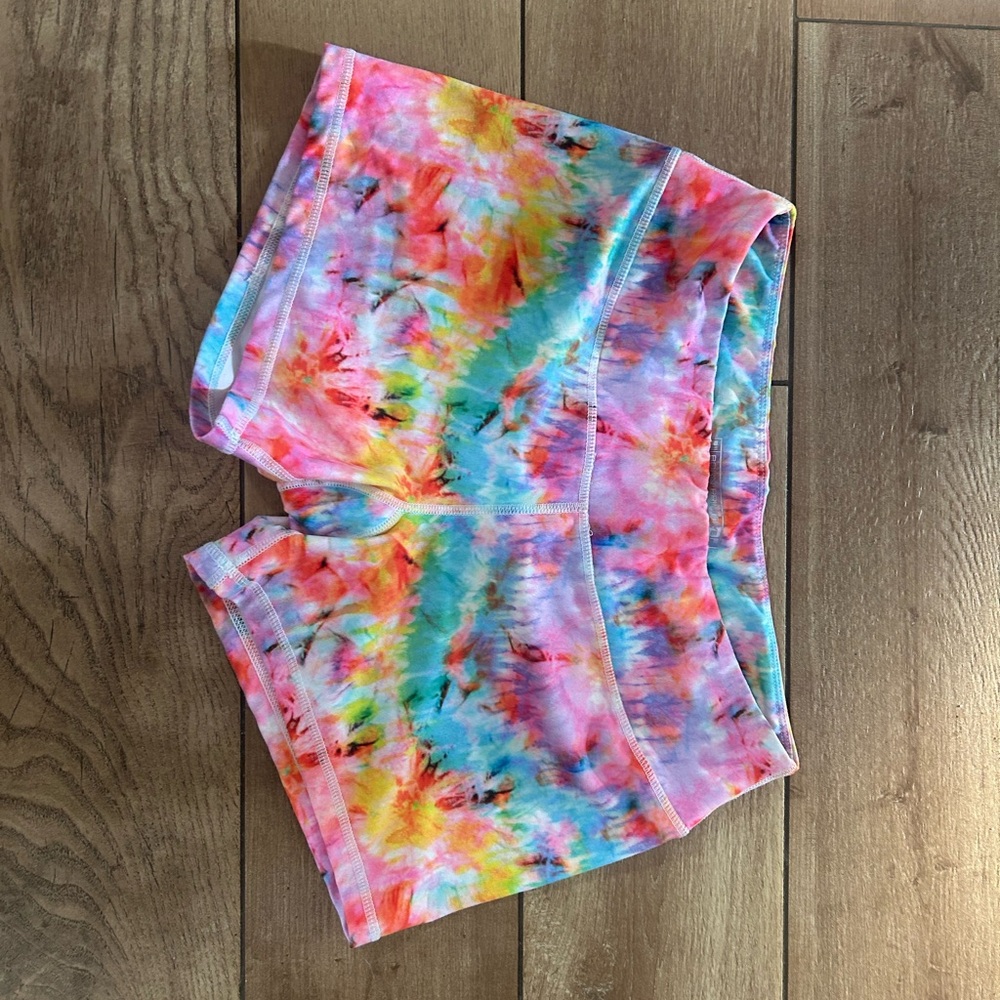 Colorful Tie-Dye Shorts